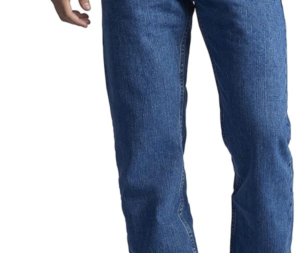 Men Regular Fit Straight Leg Jean