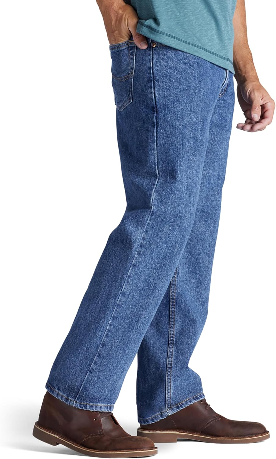 Men Relaxed Fit Straight Leg Jean - Image 2