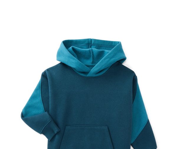 Boys Active Fashion Fleece Hoodie with Long Sleeves, Sizes 4-18