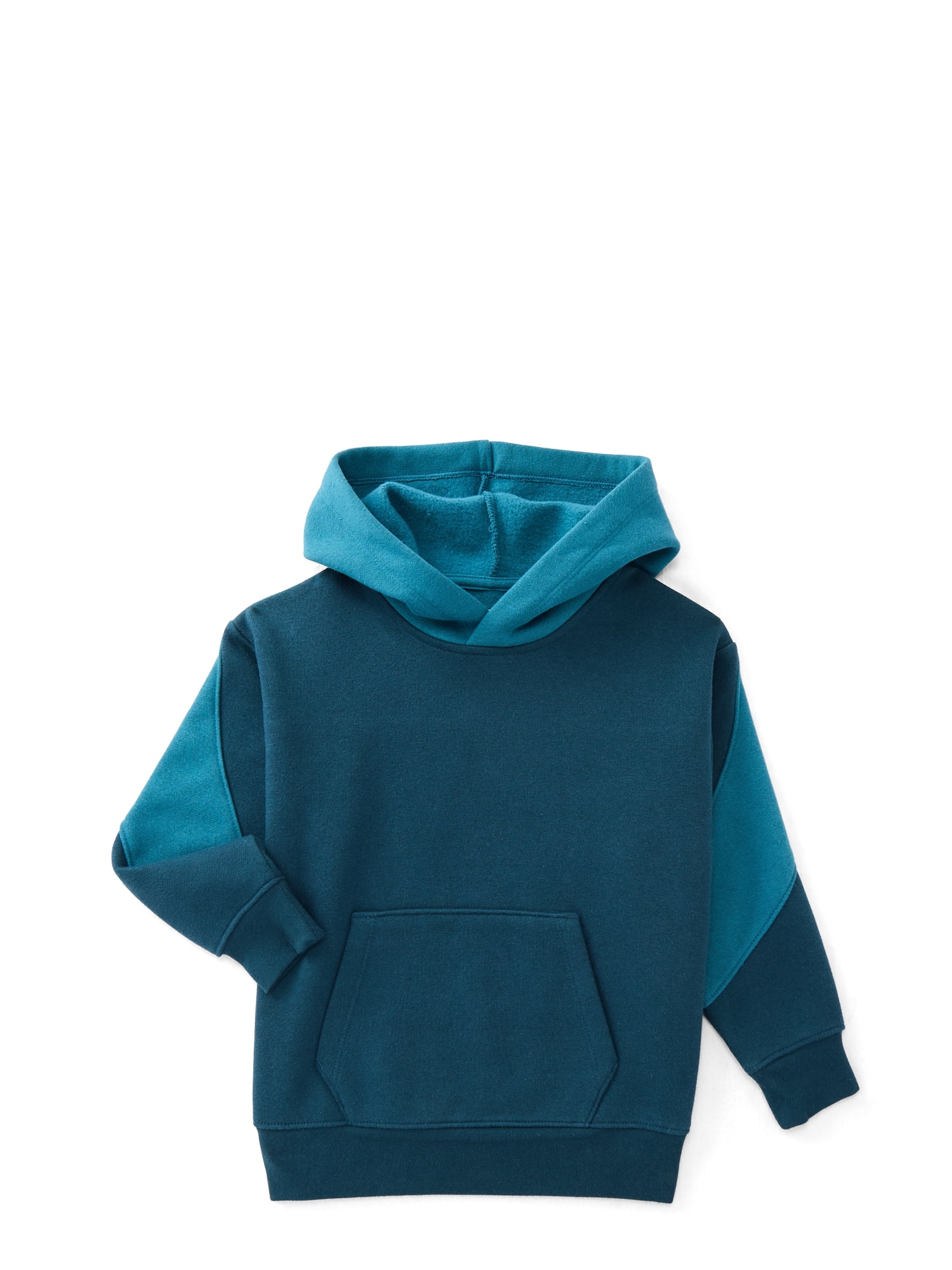 Boys Active Fashion Fleece Hoodie with Long Sleeves, Sizes 4-18