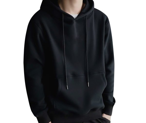 Men's Hoodie Sweatshirt Loose Fit Pullover Tops Solid Drawstring Sport Hoodie Classic Long Sleeves Pullover Hoodie Gifts