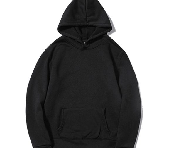 Men's Relaxation Sport Hooded Pullover Sweatshirt Long Sleeve Solid Hoodie